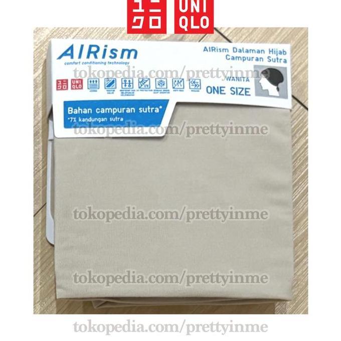 New- UNIQLO Airism Inner Ciput Ninja Hijab Headband Bandana