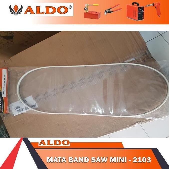 Terlaris Refill Mata Gergaji Besi Metal Mesin Bandsaw Portable Aldo Krisbow