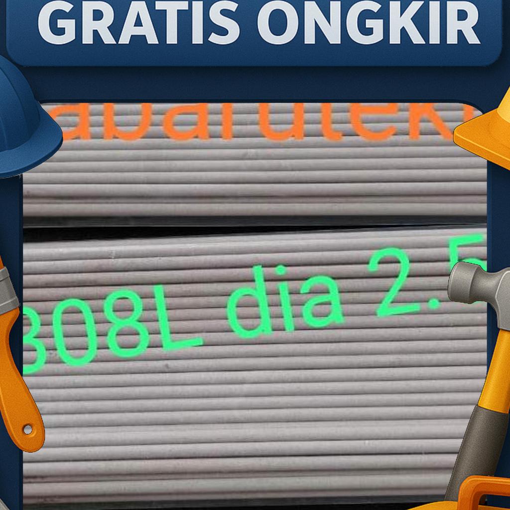 Kawat Las Stainless 2.6 308 Eceran 1 Kg