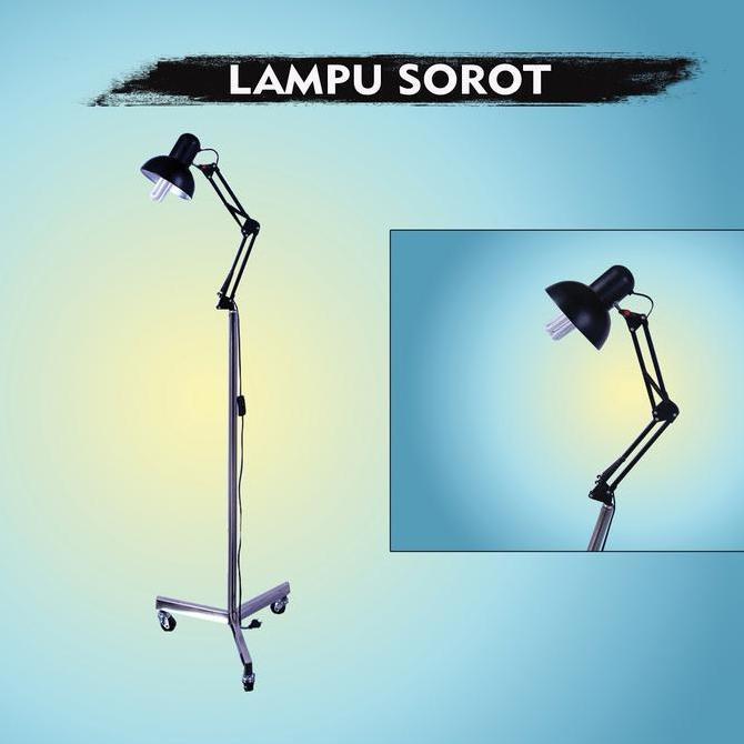 lampu tindakan kaki 3 stainless - lampu tindakan pasien stainless led