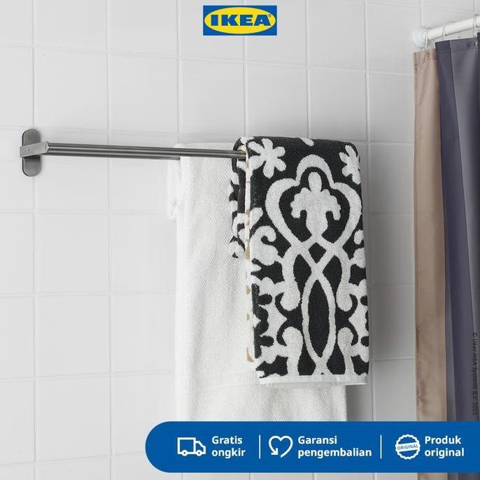 IKEA BROGRUND Gantungan Handuk Stainless 67cm