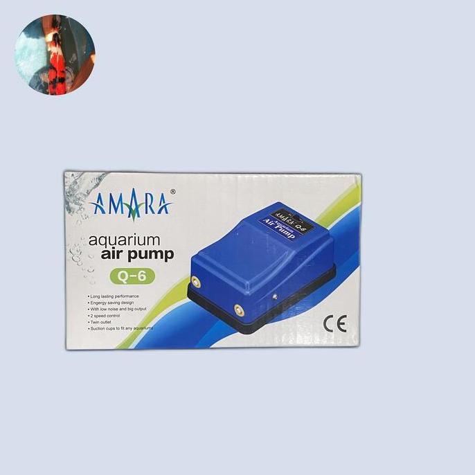 Air Pump Aquarium Amara Q6