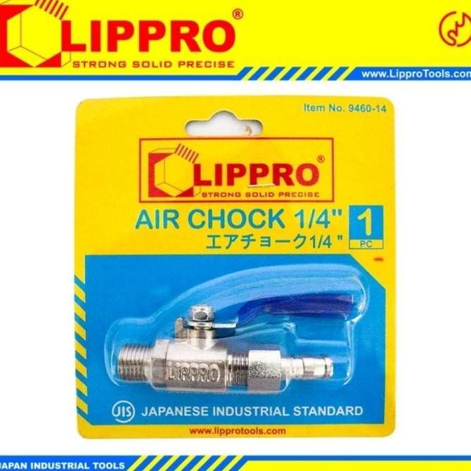 Stop Kran / Air Chock (1/4") Lippro