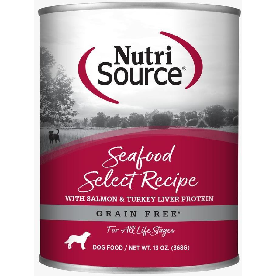 Nutrisource Grain Free Seafood 13Oz / Canned Dog Food
