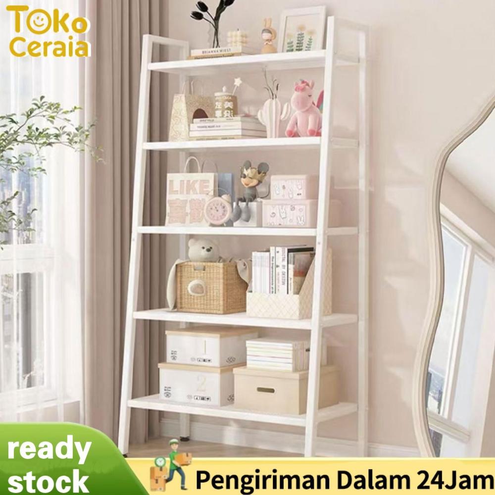 Rak Buku Rak Ruang Tamu Serbaguna Rak Pajangan Minimalis Rak  buku besi bertingkat Rak lantai ruang 