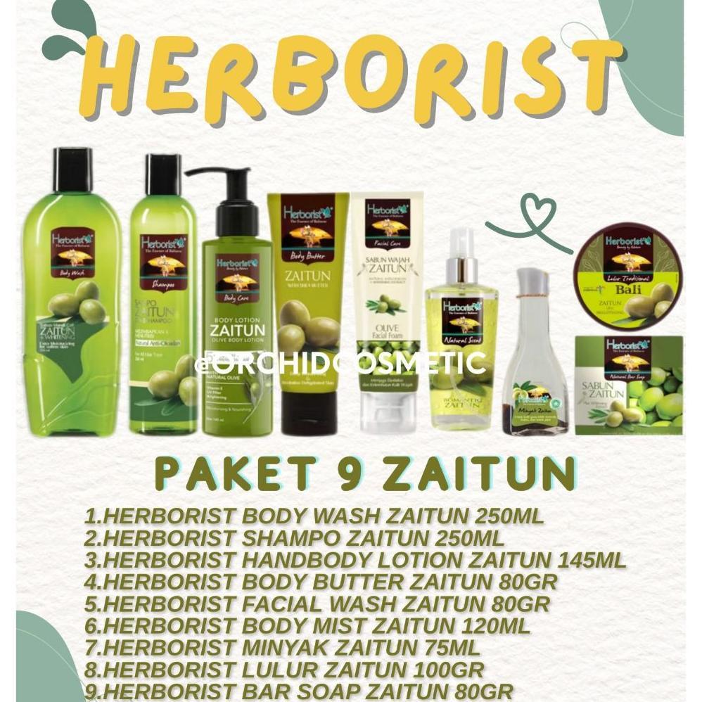 Herborist Paket Zaitun Lengkap / Paket Seserahan Hadiah Pernikahan Herborist Zaitun