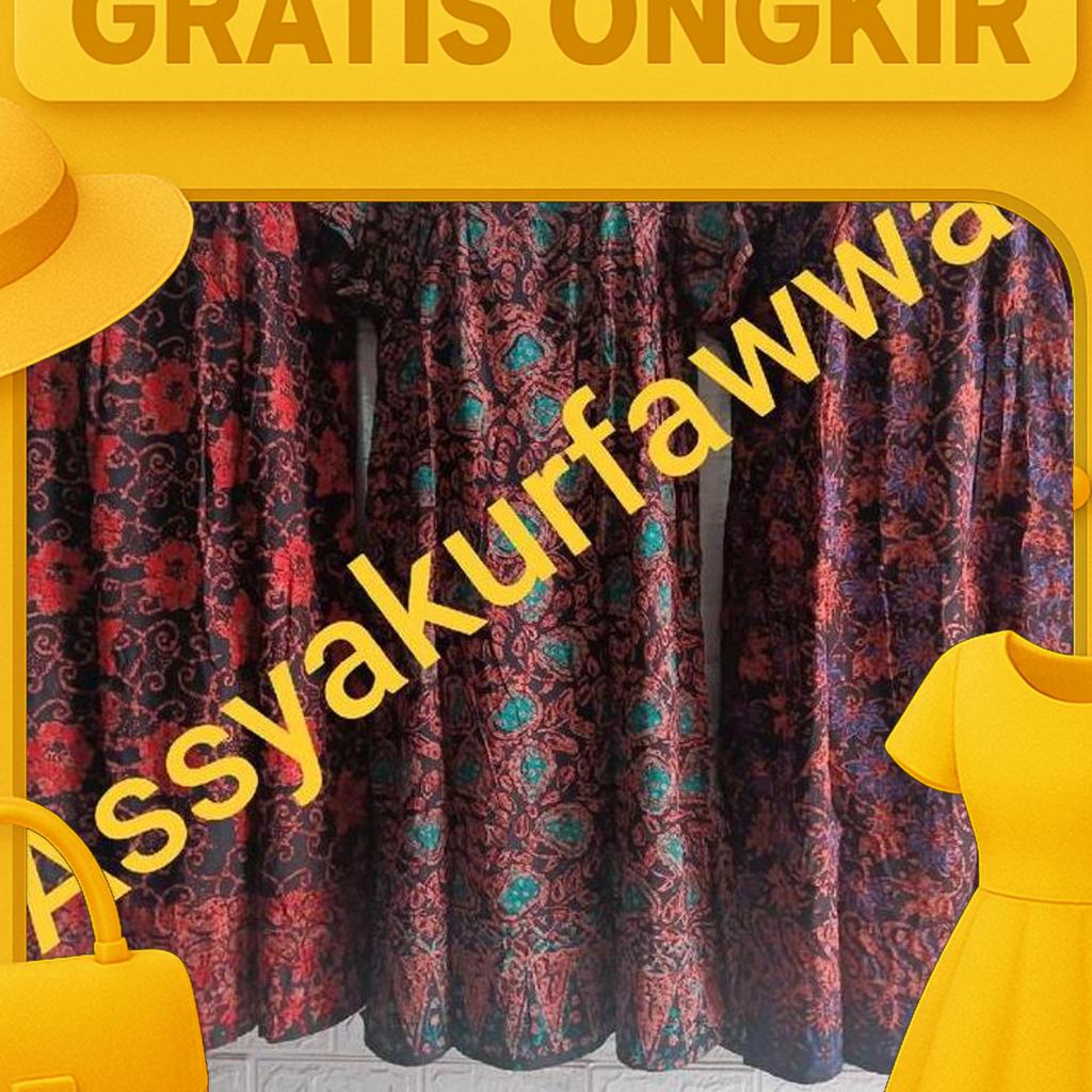 Daster Batik  Bl Solo Standar