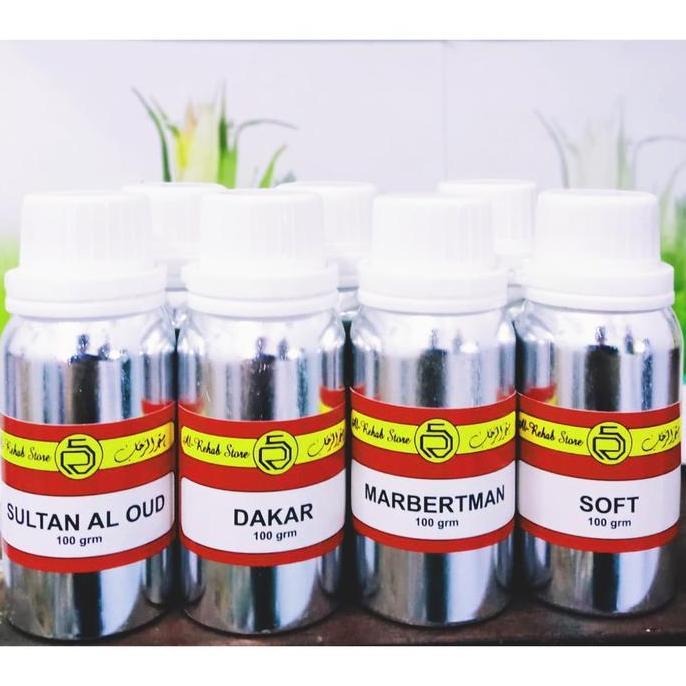 New- BIBIT PARFUM SILVER AL REHAB SEGEL 100 GRAM ORIGINAL