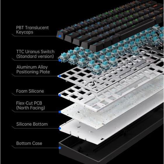 MCHOSE Ace 68/60 Hall Effect Magnetic Switch Gaming Keyboard