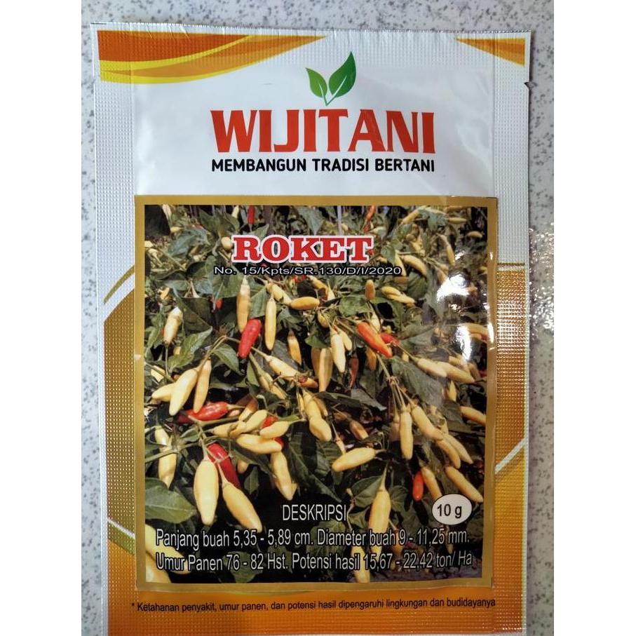 Benih Cabe Rawit ROKET 10 Gram - Bibit Cabe Roket - crm cabai