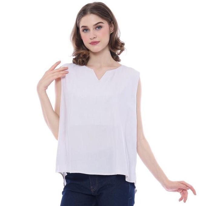 Insht Kaos Lengan Pendek Wanita Hemp Top Ladies Tee Planet Surf