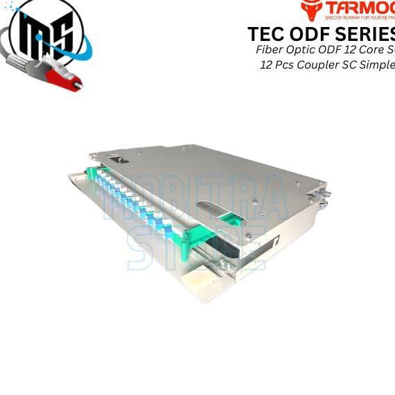 Fiber Optic ODF/OTB 12 Core SC Lengkap Rackmount | ODF 12C SC