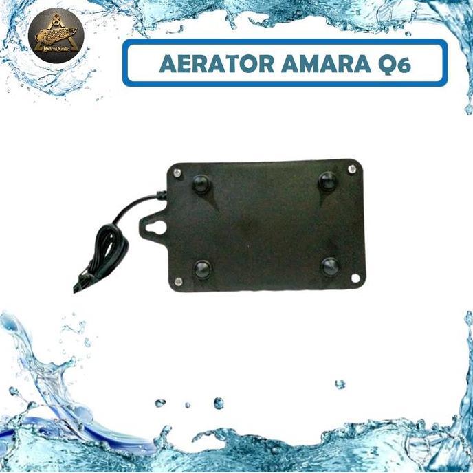 AERATOR AMARA 2 LUBANG Q6 AMARA Q6 AERATOR 2 LUBANG MESIN GELEMBUNG AMARA AQUARIUM 2 LUBANG