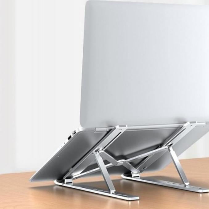 STAND LAPTOP ALUMINIUM MULTIFUNGSI