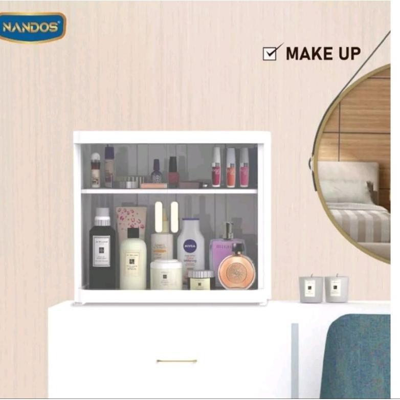 Bisa Cod Naiba Rak Piring Plastik Food Cabinet Bistro Dengan Tutup 3413 ||