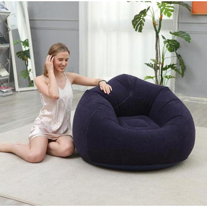 Sofa,Sofa angin santai portable,sofa angin camping,sofa angin santai,Sofa tiup tebal baru sofa malas