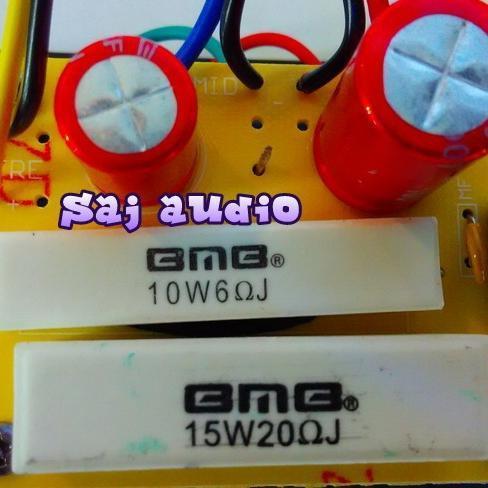 Bmb Terminal Box Speaker Plus Crossover 3Way N Kabel Siap Pakai... Original Dan Terpercaya