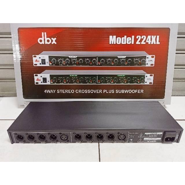 Crossover Dbx 224Xl / Dbx 224 Xl + Subwoofer Grade A Original Dan Terpercaya