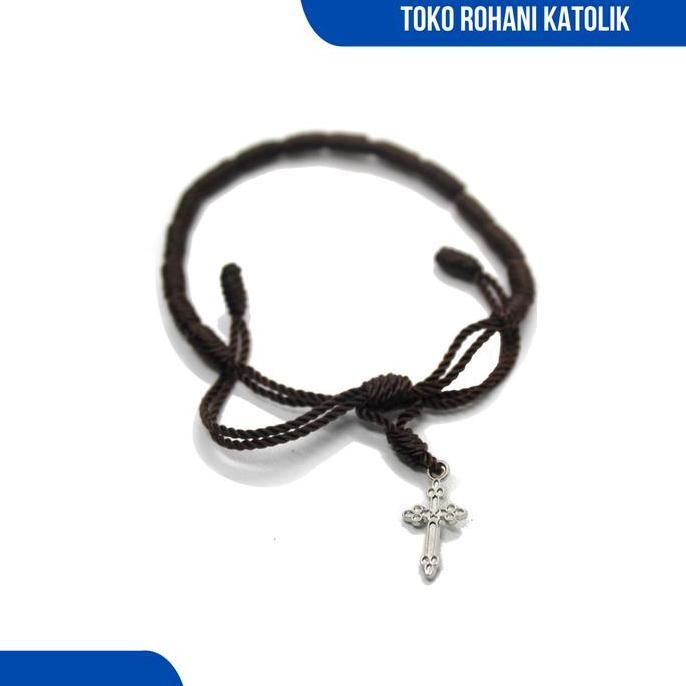 GELANG SALIB / GELANG ROSARIO / GELANG TALI / GELANG SALIB WANITA / GELANG SALIB PRIA / GELANG ROHAN
