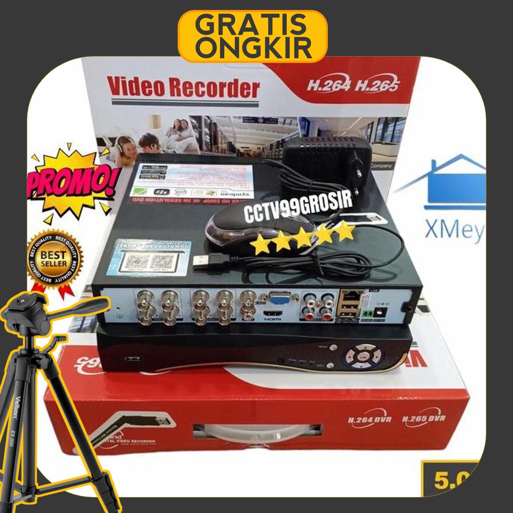 Dvr 8Ch 5Mp Xmeye 2560P Dvr Cctv 8Ch 5Mp