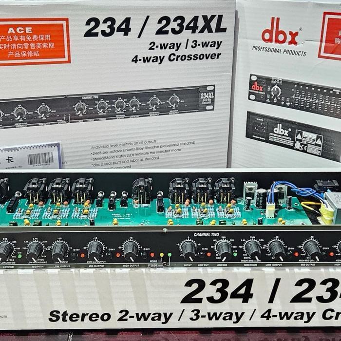 Crossover Dbx 234Xl Komponen Full Macro Original Dan Terpercaya
