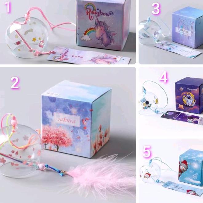 Lonceng Angin Kaca Jepang