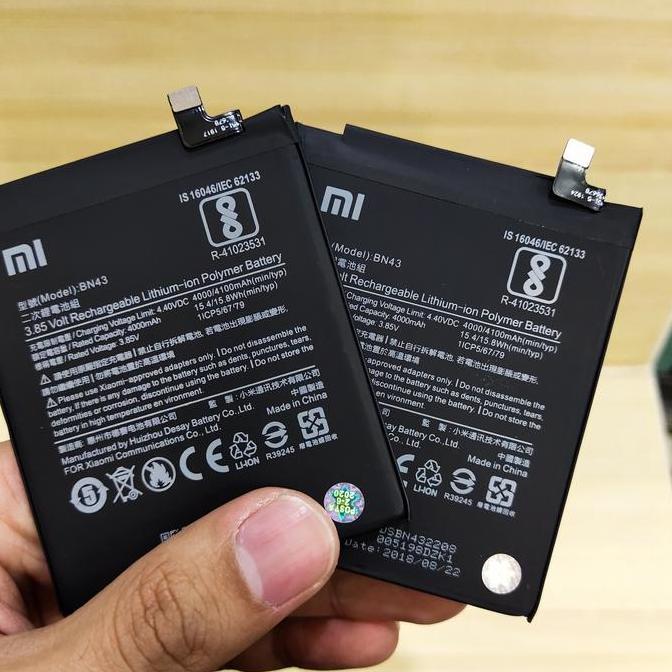Baterai Bn43 /Baterai Xiaomi Bn 43 Redmi Note 4X/ Note 4 Original 100%