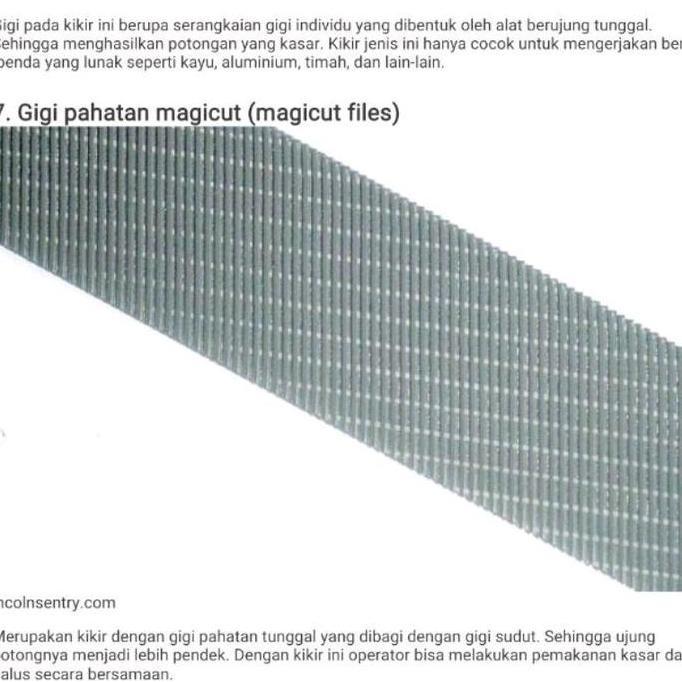 Murah Kikir Flat Magicut 12" Nicholson Original