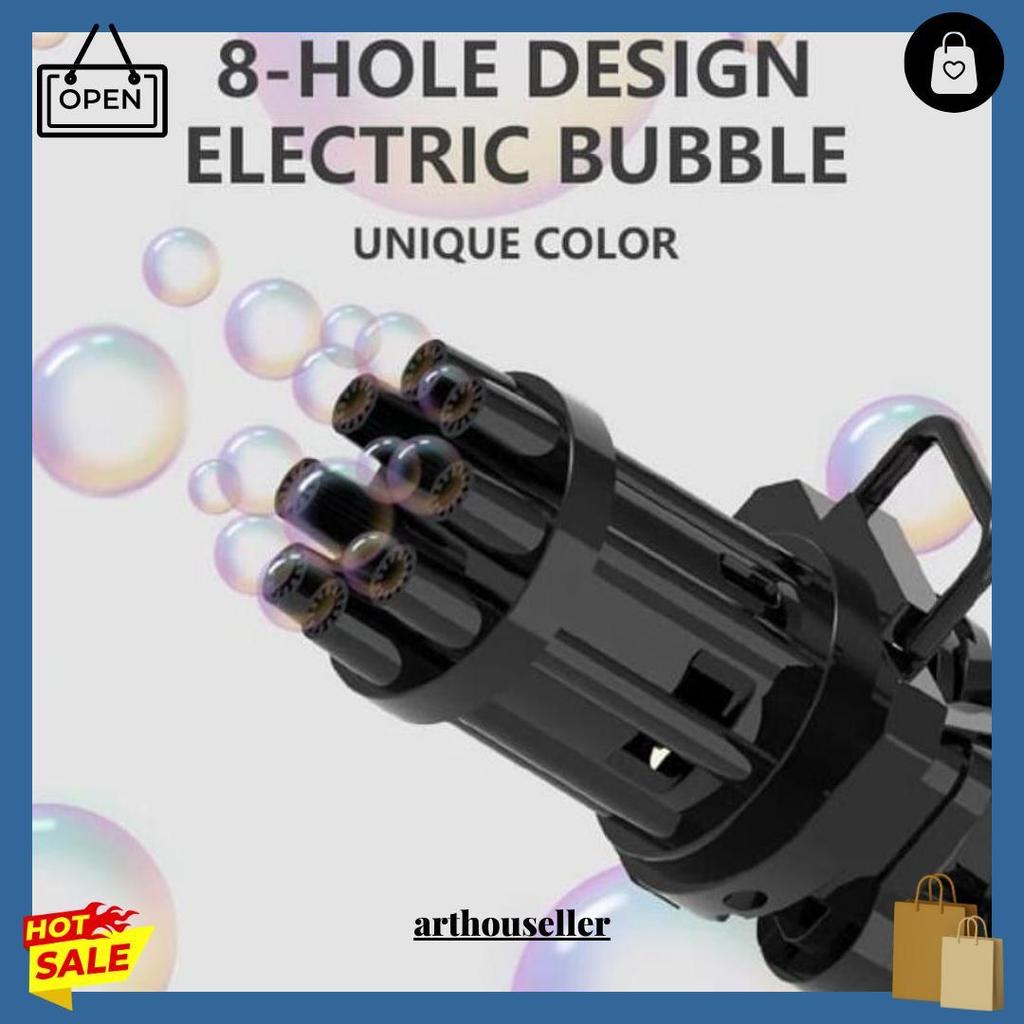 Mainan Bubble Gun Tembakan Gelembung Bubble Elektrik Trend Tiktok Bisa Cod