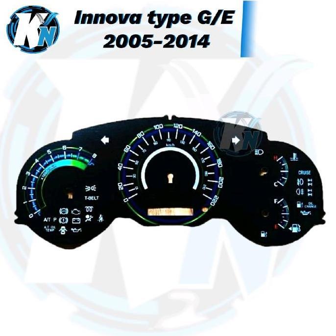 Speedometer Variasi Kijang Innova tahun 2005-2014 G / E / panel speedometer
