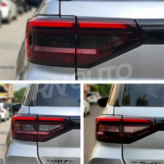 Stiker Smoke Lampu Belakang Tail Light Aksesoris Raize Rocky