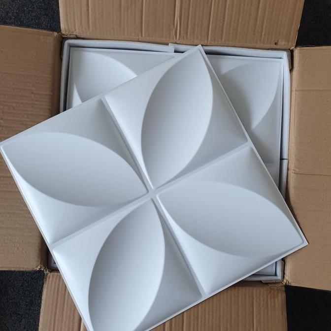 WALL PANEL 3D PVC I WALLPANEL WALLPAPER DINDING 50 x 50 CM - D006