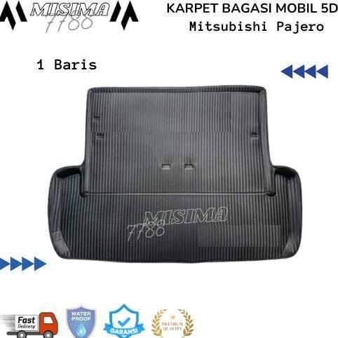 Karpet 5d bagasi mobil Mitsubishi Pajero