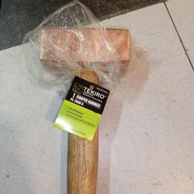 Tekiro Palu Tembaga 2Kg - Palu Tembaga Tekiro Ori 4Lb 2Kg