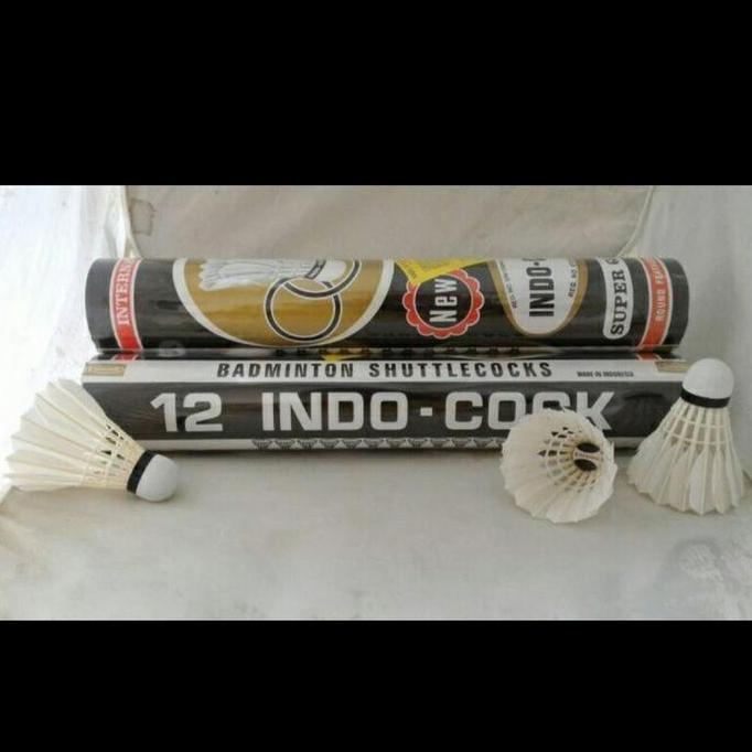 COCK - KOK - SHUTTLECOCK BADMINTON INDOCOCK INDO COCK ORIGINAL 100%