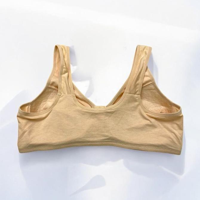 Murah Bra FELANCY 02004 Wanita Dewasa | Tanpa Kawat & Kait Depan | Full Support 38C42C Bunga Busa No