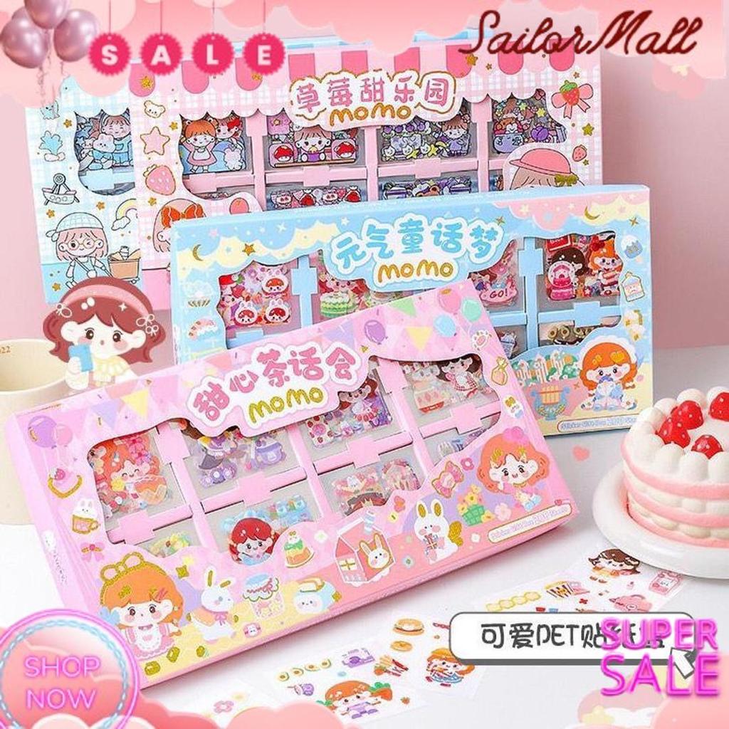 Ready 200 Lembar Sticker Box Pvc Jumbo Size Stiker