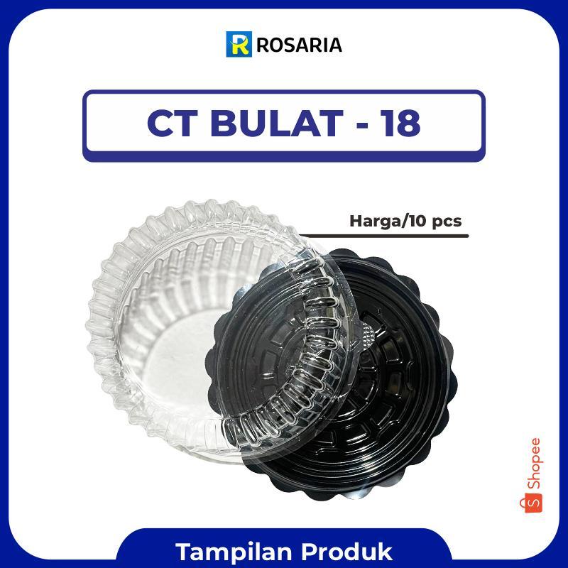 [ 10 Pcs ] Mika Ct Bulat 18 Mmp Cake Tray Tumini Tart Baru