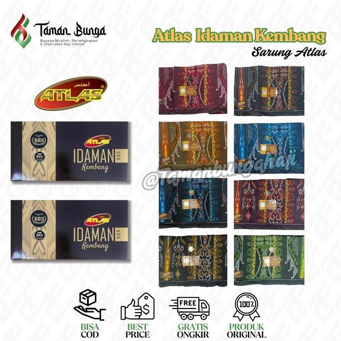 Spesial Sarung Atlas Idaman Harmoni Kembang / Sarung Atlas / Sarung Grosir & Ecer