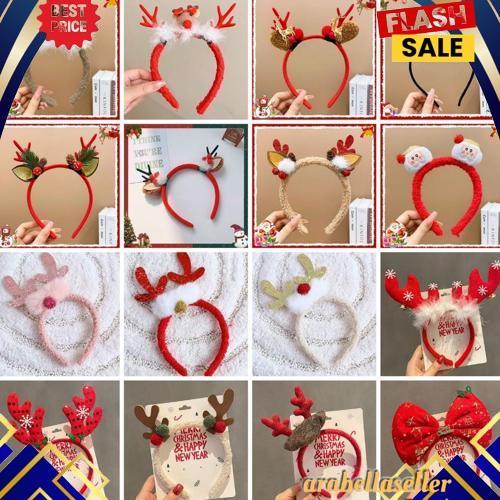 Grosir Bando Natal / Bando Christmas / Bandana Natal / Bandana Christmas Aksesoris Rambut