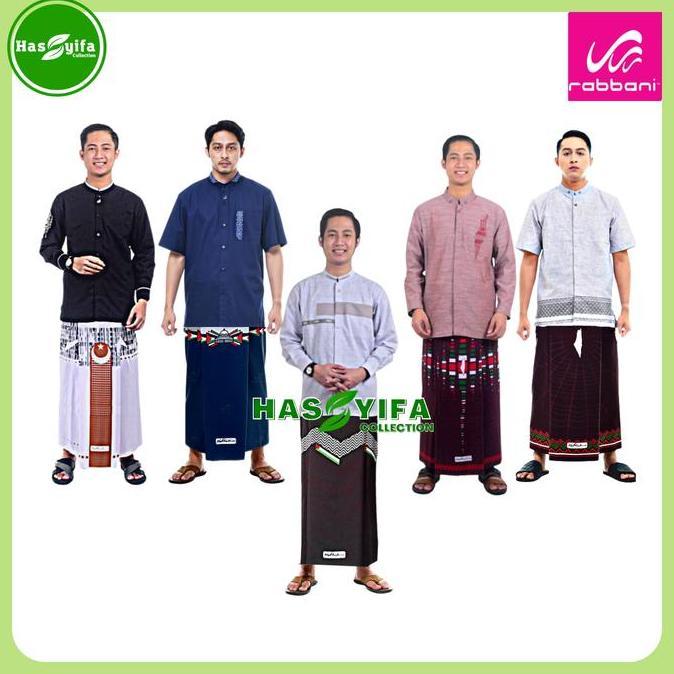 Diskon Sarung Pria Rabbani Palestine Motif Dukhan 3 A100 / Flap 4 A112 / Jaurah A200 / Greep 2 / Jau