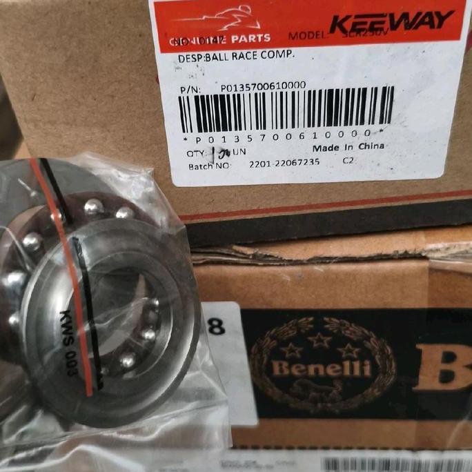 Promo Terbaru, Sparepart Keeway Scr 250 - Ball Race Comp / Komstir P0135700610000