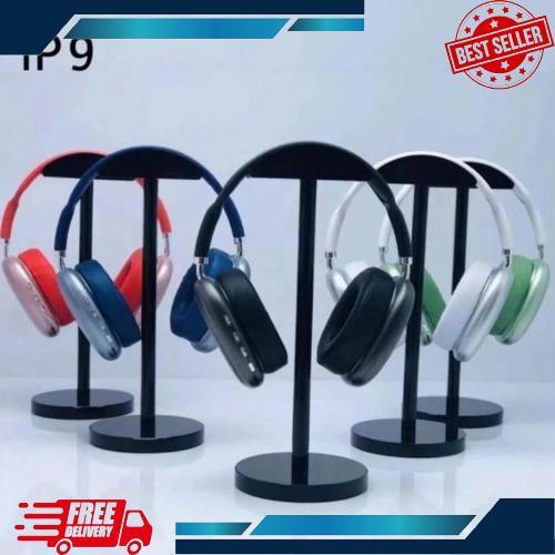Grosir P9 Headset Bluetooth P9 Macaron Headset Classy Headset Wireless