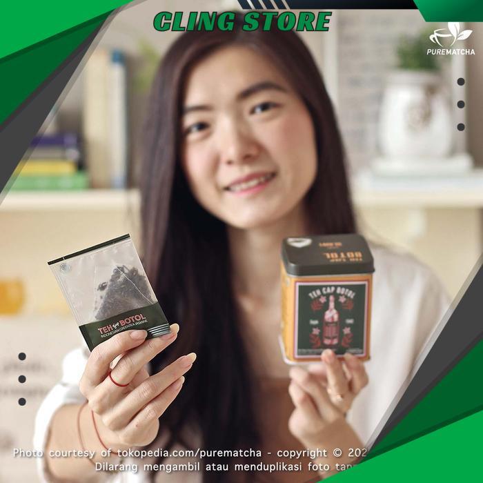 TEH INDONESIA TEH CAP BOTOL 1TB TEH CELUP PREMIUM ASLI INDONESIA TEH HIJAU MELATI GRE TEA INDONESIAN