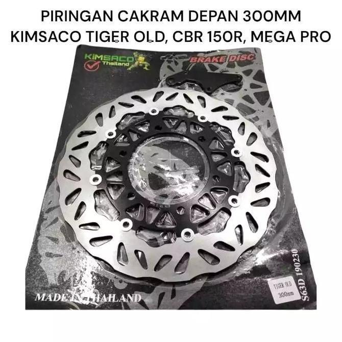 Kimsaco Piringan Cakram Cbr 150r Verza Tiger Old Megapro New Cb150 Lubang 6 Model Kembang 300MM Disc