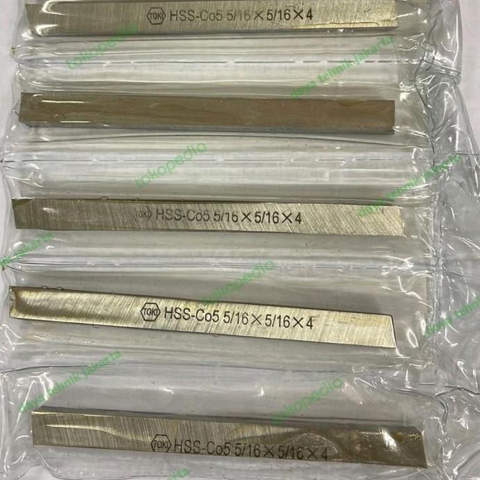 Pisau Bubut 5/16 X 4 Hss Co5 Toki / Hss Toki 5% Pisau Pahat Bubut