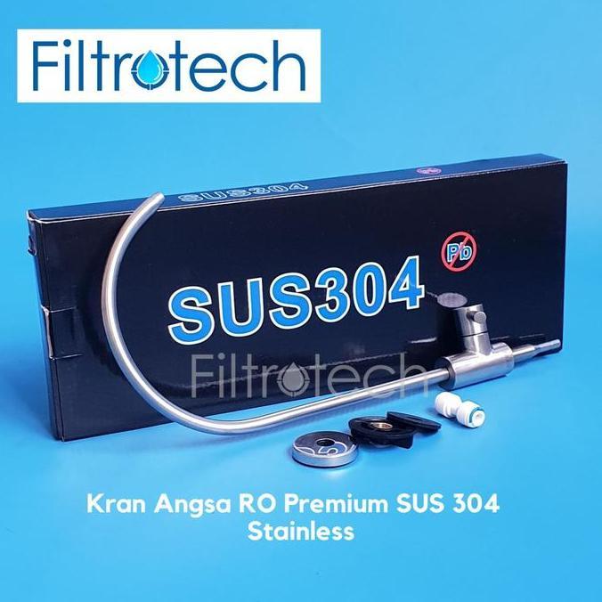 Faucet Filter Ro Kran Angsa Stainless Sus 304 Premium Kran Ro Best Seller