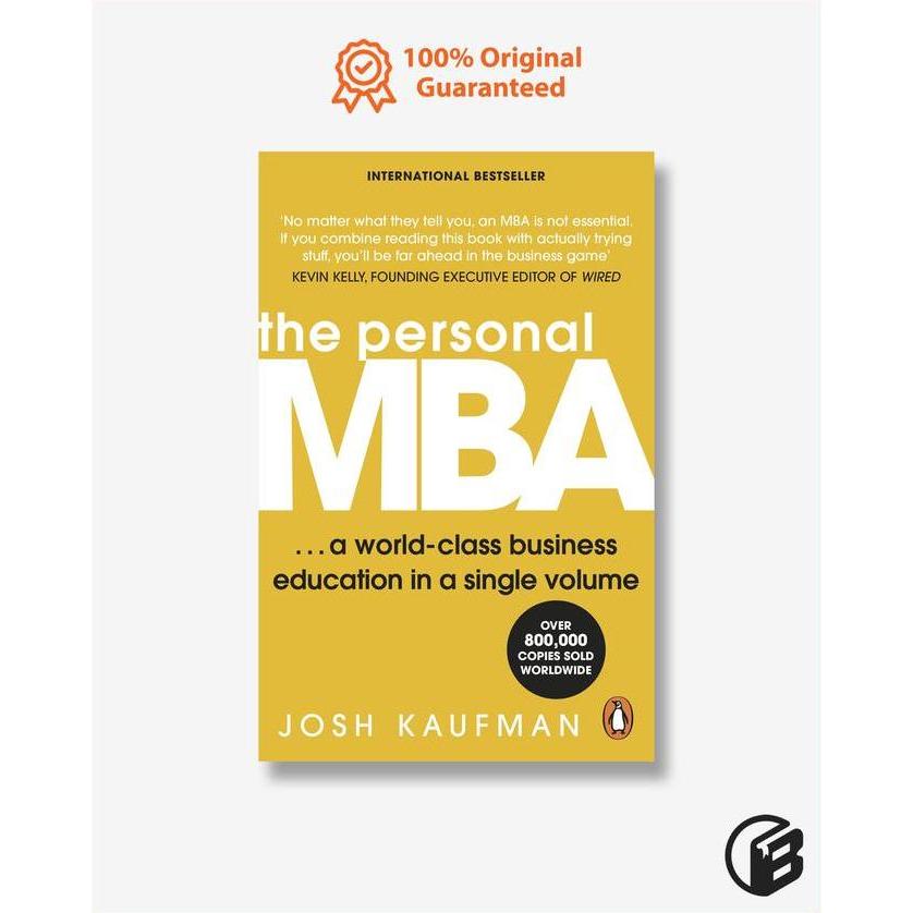 Buku Import The Personal Mba By Josh Kaufman (Original Paperback) Kualitas Terbaik Harga Termurah