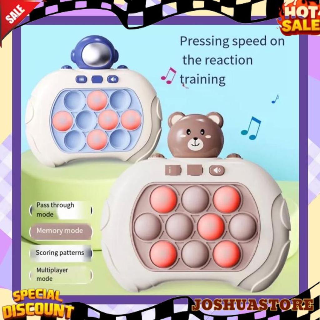 Promo Game Console Pop It Elektrik Electronic Elektronik Electric Fidget/Pop It Elektronik Mainan Fi