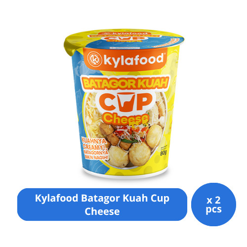 Kylafood Batagor Kuah Cup Cheese 80gr x 2 pcs